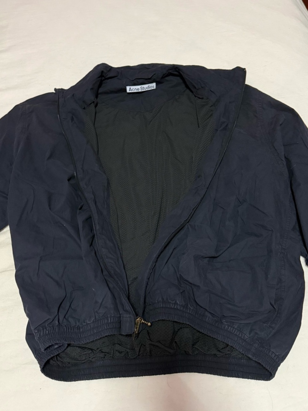 Acne Studios Washed Logo Jacket - Picture 6 of 8